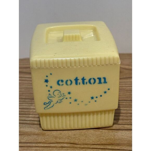 Vintage Nursery CLAROLYTE Storage Decor-Cotton/Pins/Lotion Set of 3-FREE SHIP - Picture 2 of 9